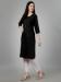 Picture of Shapely Cotton Black Kurtis & Tunic