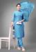 Picture of Taking Cotton Sky Blue Readymade Salwar Kameez