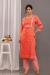 Picture of Rayon & Cotton Tomato Readymade Salwar Kameez