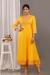 Picture of Rayon & Cotton Golden Rod Readymade Salwar Kameez