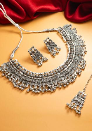 Picture of Taking Dim Gray Necklace Set