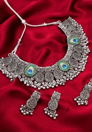 Picture of Wonderful Dim Gray Necklace Set