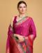 Picture of Sightly Silk Medium Violet Red Saree