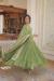 Picture of Lovely Georgette Dark Khaki Readymade Gown