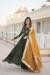 Picture of Splendid Georgette Sea Green Readymade Gown