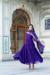 Picture of Marvelous Georgette Purple Readymade Gown