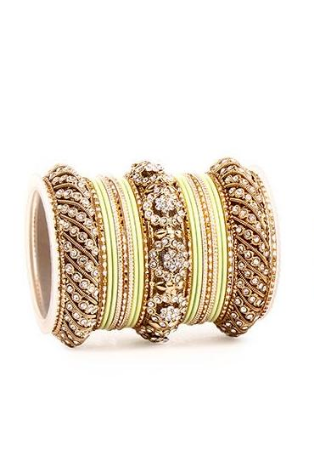Picture of Charming Light Golden Rod Yellow Bangle