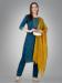 Picture of Comely Cotton Midnight Blue Readymade Salwar Kameez