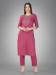 Picture of Shapely Cotton Indian Red Readymade Salwar Kameez