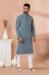 Picture of Comely Cotton & Georgette Sea Green Kurtas