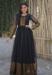 Picture of Lovely Chiffon Black Readymade Gown