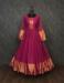 Picture of Beauteous Chiffon Brown Readymade Gown
