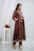 Picture of Rayon & Cotton Brown Readymade Salwar Kameez