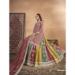 Picture of Chiffon Indian Red Straight Cut Salwar Kameez