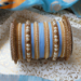 Picture of Statuesque Steel Blue Bangle