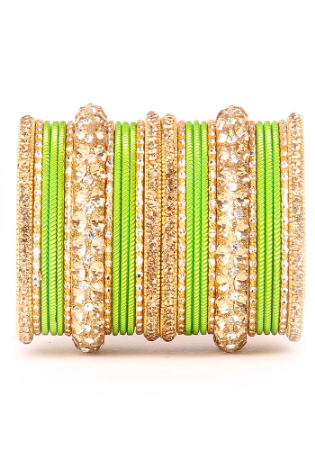 Picture of Charming Yellow Green Bangle