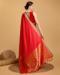 Picture of Beautiful Silk Crimson Saree