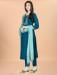 Picture of Admirable Cotton Teal Readymade Salwar Kameez