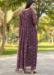 Picture of Graceful Georgette Dim Gray Readymade Gown
