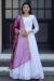 Picture of Gorgeous Georgette White Readymade Gown