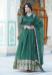 Picture of Beauteous Chiffon Sea Green Readymade Gown