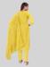 Picture of Charming Silk Yellow Straight Cut Salwar Kameez