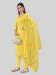 Picture of Charming Silk Yellow Straight Cut Salwar Kameez