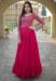 Picture of Grand Georgette Light Pink Readymade Gown