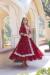 Picture of Charming Georgette Maroon Readymade Gown