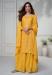 Picture of Fine Silk Yellow Readymade Salwar Kameez