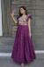 Picture of Nice Chiffon Brown Readymade Gown