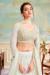 Picture of Alluring Georgette Off White Readymade Lehenga Choli
