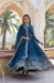 Picture of Sightly Georgette Midnight Blue Readymade Gown