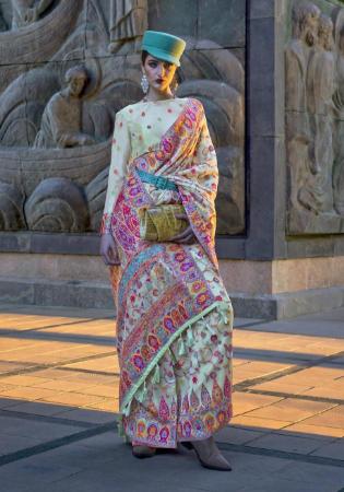 Picture of Taking Organza Light Slate Grey Saree