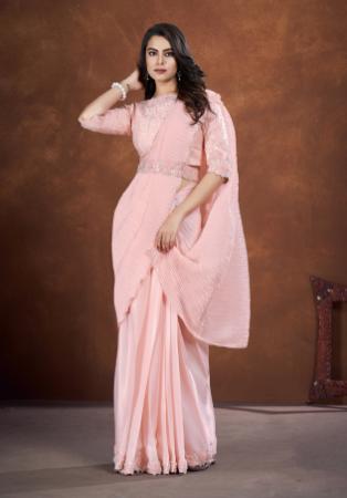 Picture of Ideal Silk Tan Saree