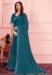 Picture of Shapely Chiffon Teal Saree
