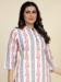Picture of Beautiful Georgette Silver Kurtis & Tunic