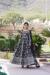 Picture of Marvelous Chiffon & Silk Black Readymade Gown