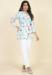 Picture of Statuesque Rayon Powder Blue Kurtis & Tunic