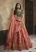 Picture of Magnificent Silk Light Coral Lehenga Choli