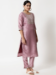 Picture of Comely Silk Rosy Brown Readymade Salwar Kameez