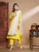 Picture of Sightly Silk Sandy Brown Readymade Salwar Kameez