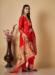Picture of Alluring Silk Crimson Straight Cut Salwar Kameez