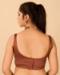 Picture of Charming Satin Brown Designer Blouse