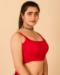 Picture of Ideal Satin Red Designer Blouse