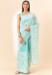 Picture of Pleasing Silk & Organza Pale Turquoise Saree