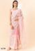 Picture of Charming Silk & Organza Misty Rose Saree