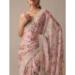 Picture of Pleasing Chiffon & Georgette Rosy Brown Saree