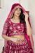 Picture of Shapely Silk Rosy Brown Lehenga Choli