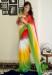 Picture of Stunning Georgette Off White Saree